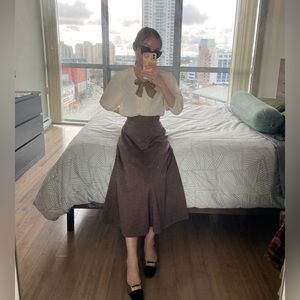 Vintage long skirt made in Japan size S/XS